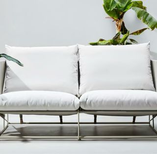 Sofá 2 plazas exterior HAVSTEN beige