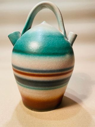 Jarra cerámica vintage esmaltada años 60–70 Ref006
