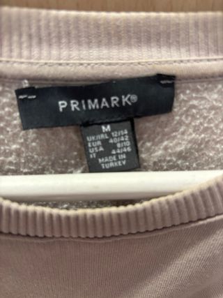 Sudadera Deportiva Beige/Rosa