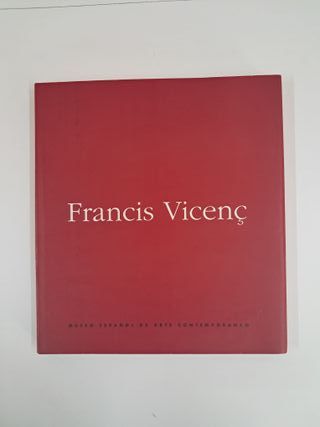 Libro Francis Vicenç - Museo Arte Contemporáneo