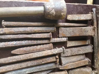 Herramientas de cantería