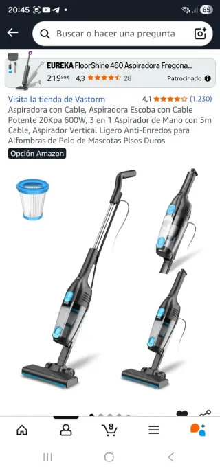 !A ESTRENAR! Aspiradora EUREKA FloorShine 460