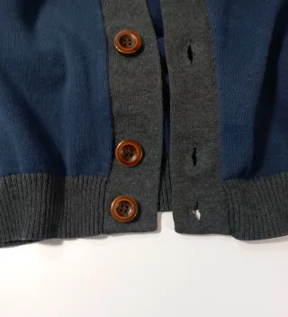 Jersey Tommy Hilfiger Talla L Gris y Azul