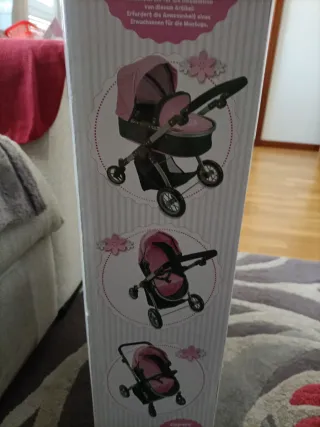 Carro de juguete para niña