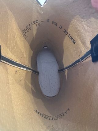 Botas Lucchese Avestruz Negras