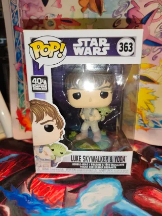 Funko Pop! Star Wars Luke Skywalker & Yoda 363