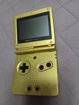 Game Boy Advance SP Zelda Edicion Limitada