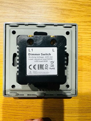 Interruptor regulador de potencia