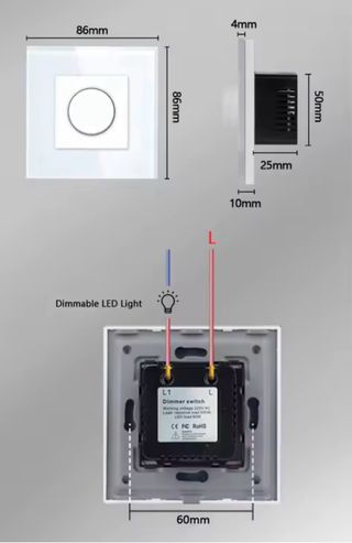 Interruptor regulador de potencia