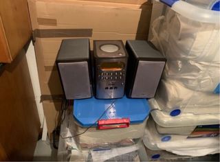 Minicadena con altavoces