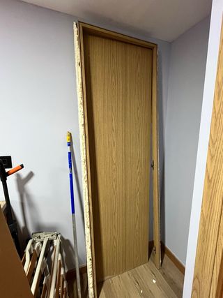 Puerta interior roble nueva