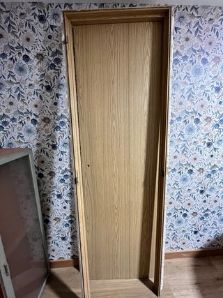 Puerta interior roble nueva