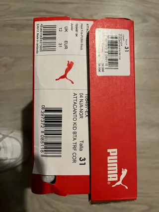 Zapatillas Puma niño Talla 31