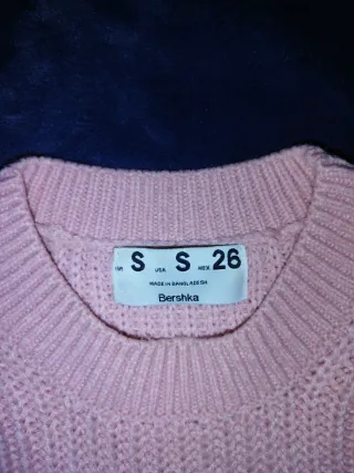 Blusa rosa Bershka mujer