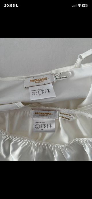 Pijama Novia Pronovias Blanco