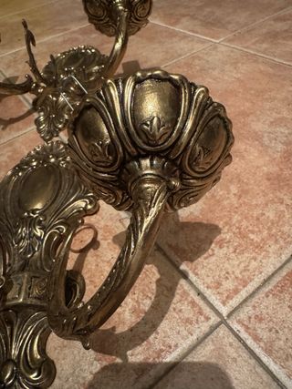 Apliques Bronce Años 60 (2 unidades)