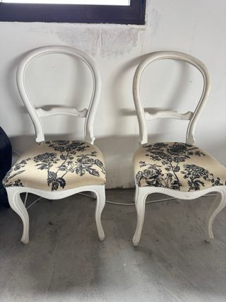 Mesa libro y 4 sillas para restaurar