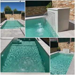 Hormigón impreso y piscinas