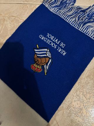 Bufanda Real Sociedad Azul