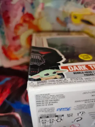 Funko Pop! Star Wars Dark Trooper con Grogu 488