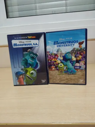 Pack Dúo Disney Monstruos S.A. y University DVD