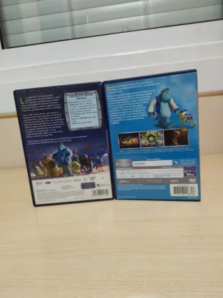 Pack Dúo Disney Monstruos S.A. y University DVD