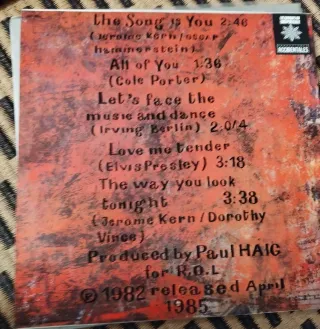 Paul Haig LP Swing 82