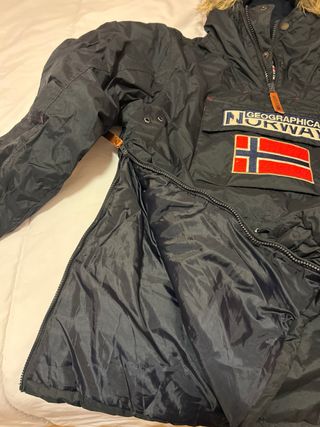 Abrigo de nieve Geographical Norway azul