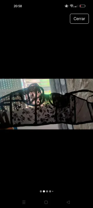 Sujetador Elsa Pataky Negro 90B