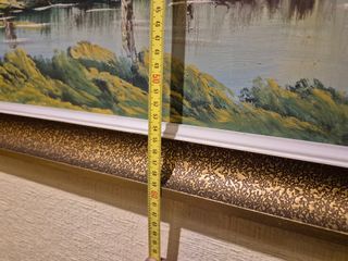 Cuadro al óleo Fausto Palencia 50x100