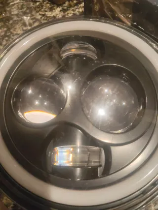 Foco LED Moto Aro Blanco