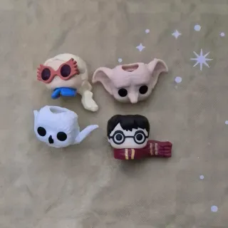 4 Figuras Funko Harry Potter Kinder Joy