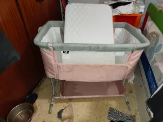 Minicuna colecho bebé