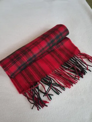 Sciarpa scozzese in lana vergine