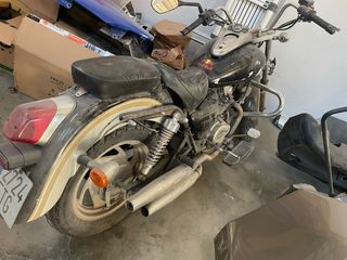 Moto Kenrod Custom Negra 125cc