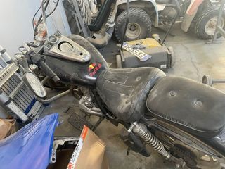 Moto Kenrod Custom Negra 125cc