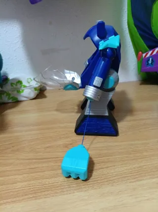 Robot Gatuno Azul y Celeste