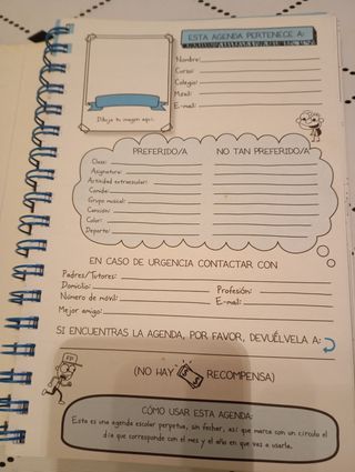 Diario de Greg - Agenda escolar de Greg: La agenda que no caduca