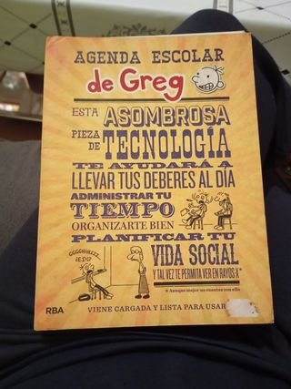 Diario de Greg - Agenda escolar de Greg: La agenda que no caduca