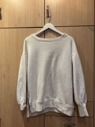 Sudadera Básica Blanca