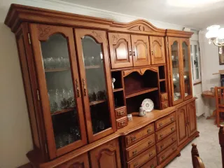 Mueble de salón madera maciza