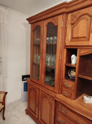 Mueble de salón madera maciza