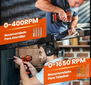 Taladro Percutor a Batería 21V