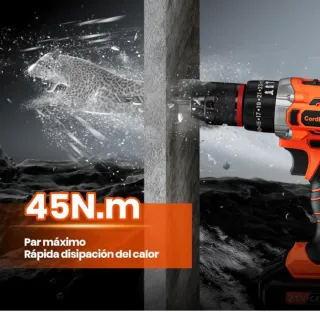 Taladro Percutor a Batería 21V