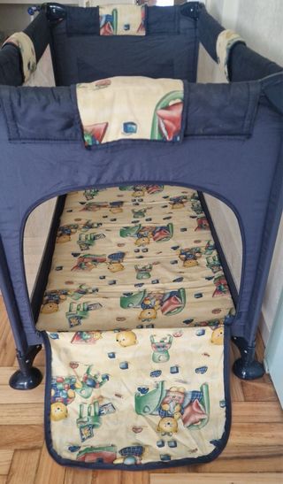 Cuna de viaje portátil Kiddi+ plegable