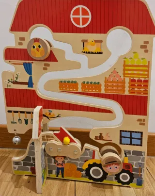 Juego policía/granja laberinto niños. Ideal Regalo