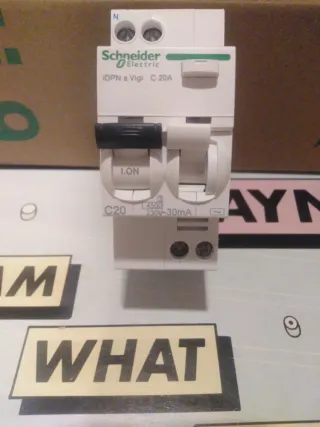 Dpn vigi 2x 20A Schneider Electric diferencial