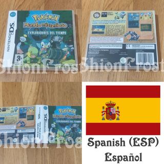 4 Cajas Juegos Nintendo DS Pokémon