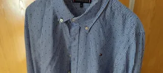 Camisa Tommy Hilfiger niño azul