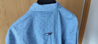 Camisa Tommy Hilfiger niño azul